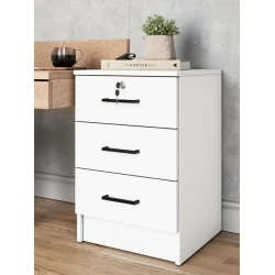 Тумба Art Mebel Art_tumba_57, ламинат, белая, 60x50x40 см