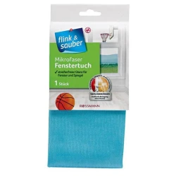 Салфетка для уборки Flink & Sauber Mikrofaser Fenstertuch 40x40 см