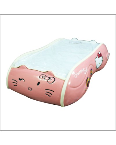 Uşaq çarpayısı Baku Kids Bed Full 3D Hello Kitty, 120x185 sm, çəhrayı