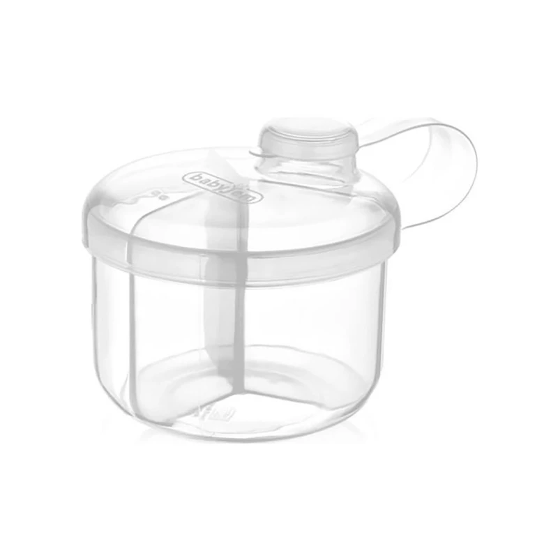 Smes saxlama qabı Babyjem, 3 bölməli, şəffaf