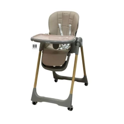 Стульчик для кормления Kidilo VL-KIDS-021, 6-36 месяцев, бежевый Стульчик для кормления Kidilo VL-KIDS-021, 6-36 месяцев, бежевый
