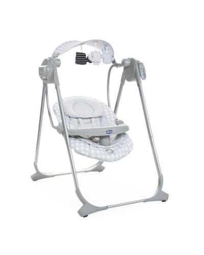 Yelləncək Chicco Polly Swing Up boz