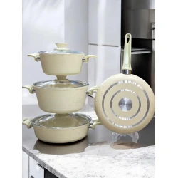 Набор посуды Gallery Home GH-000024, бежевый, 8 шт