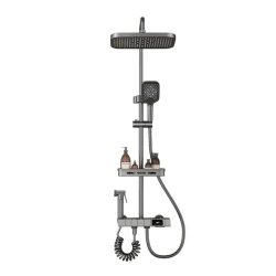 Душевой комплект XBoss Smart Digital Thermostatic Black