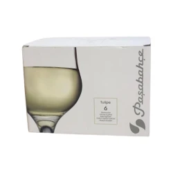 Набор бокалов для вина Pasabahce Tulipe 44167, 6 шт, 200 мл, стекло, прозрачный