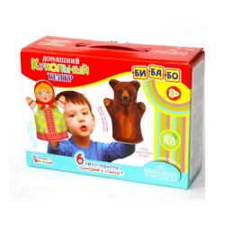 Игровой набор Домашний кукольный театр Десятое Королевство 04137 Маша и Медведь Игровой набор Домашний кукольный театр Десятое Королевство 04137 Маша и Медведь