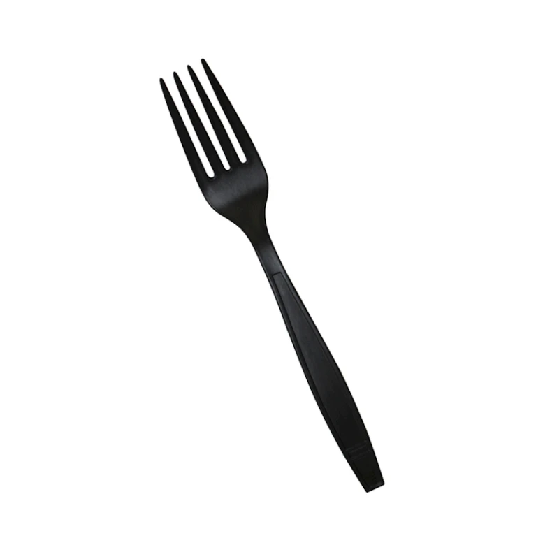 Birdəfəlik çəngəl dəsti Loyal-9382547383, bioplastik, qara, 50 əd