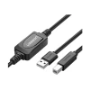 Кабель для принтера Ugreen US122 USB2.0 to USB-B, 10 м Кабель для принтера Ugreen US122 USB2.0 to USB-B, 10 м