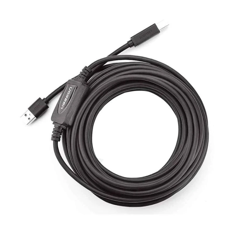 Кабель для принтера Ugreen US122 USB2.0 to USB-B, 10 м Кабель для принтера Ugreen US122 USB2.0 to USB-B, 10 м