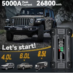 Автомобильный пусковой прикуриватель 3000А