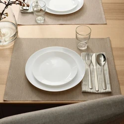 Тарелка десертная IKEA Oftast, 19 см, закаленное стекло, белая (603.189.39) Тарелка десертная IKEA Oftast, 19 см, закаленное стекло, белая (603.189.39)