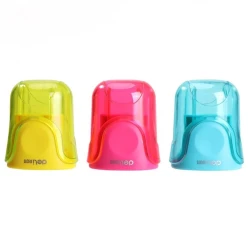 Точилка Deli R011 двойная, с контейнером, в ассортименте Точилка Deli R011 двойная, с контейнером, в ассортименте