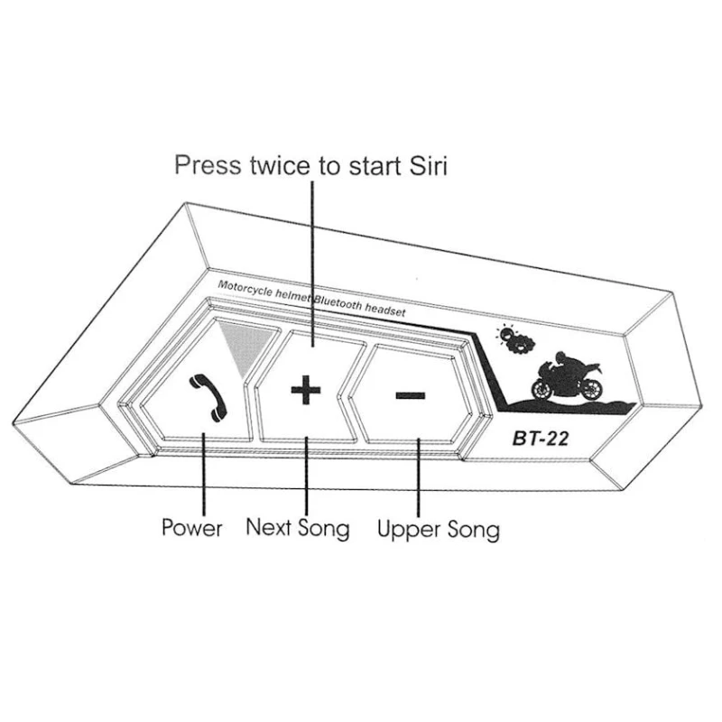 Simsiz qulaqlıqlar BT22 Black