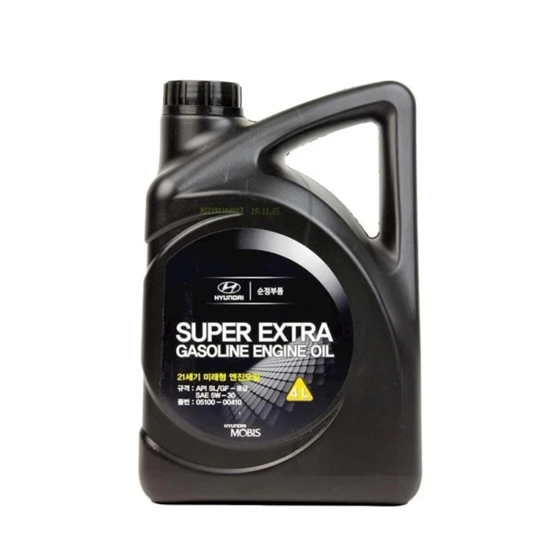 Моторное масло Hyundai/Kia Super Extra Gasoline Engine Oil 5W-30, 4 л Моторное масло Hyundai/Kia Super Extra Gasoline Engine Oil 5W-30, 4 л