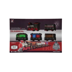 Игрушечный набор железной дороги Locomotive Railway Classical, 3+ лет Игрушечный набор железной дороги Locomotive Railway Classical, 3+ лет
