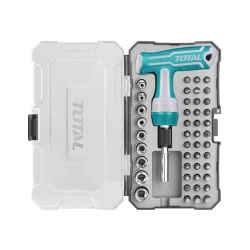 Набор отвертка с битами Total TACSD30476, 47 шт
