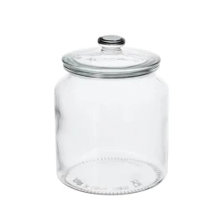 Банка с крышкой IKEA Vardagen, 1900 мл, стекло, с крышкой, прозрачный