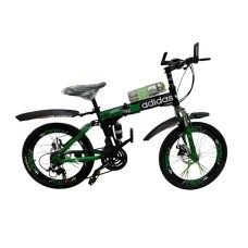 Uşaqlar üçün ikitəkərli velosiped, 20 sm, yaşıl