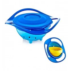 Тарелка - непроливайка BabyJem Голубой Тарелка - непроливайка BabyJem Голубой