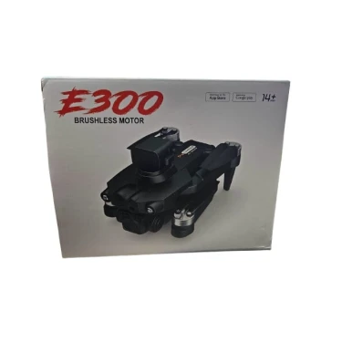 Квадрокоптер E300, пластик, черный