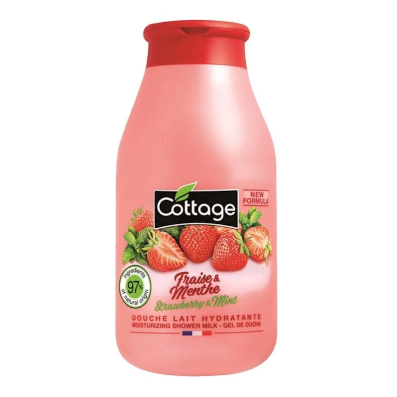 Гель-молочко для душа Cottage Sweet Strawberry & Mint, 250 мл Гель-молочко для душа Cottage Sweet Strawberry & Mint, 250 мл