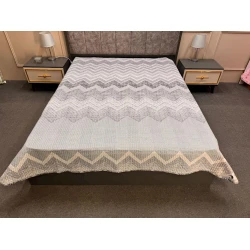 Покрывало Moon Stars YO-MD-015, 170x230 см, полутораспальное, бежевое