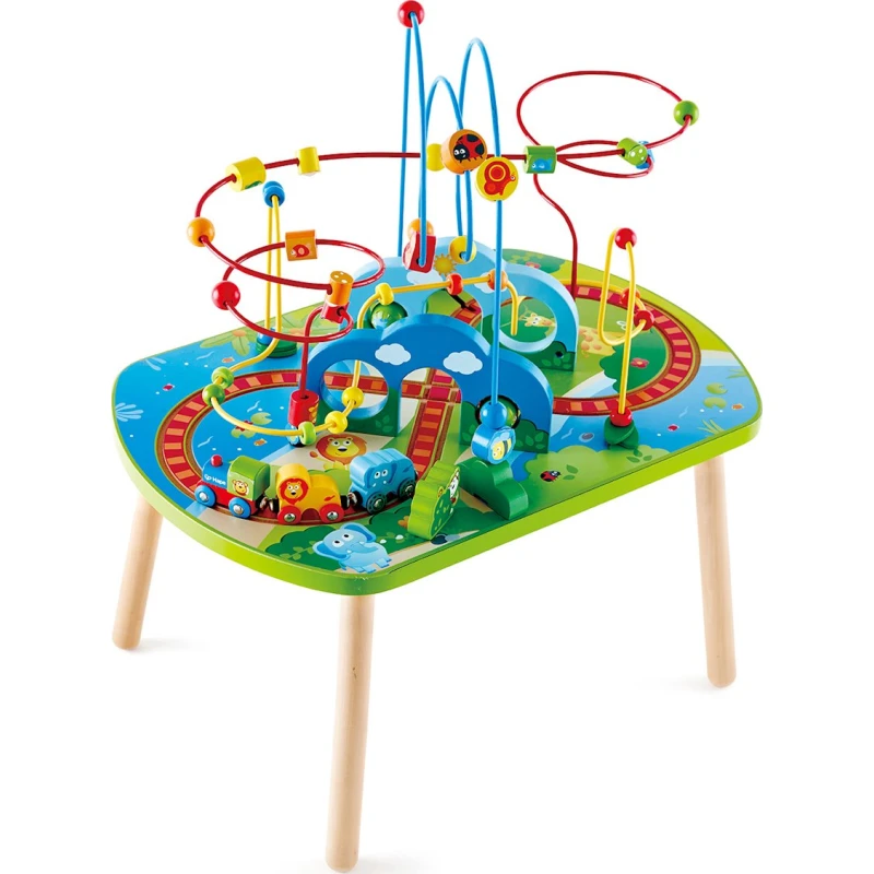 Детский игровой стол Hape Jungle Adventure Railway Table Детский игровой стол Hape Jungle Adventure Railway Table