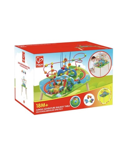 Uşaq oyun masası Hape Jungle Adventure Railway Table