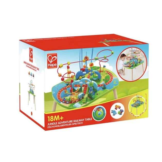 Детский игровой стол Hape Jungle Adventure Railway Table Детский игровой стол Hape Jungle Adventure Railway Table