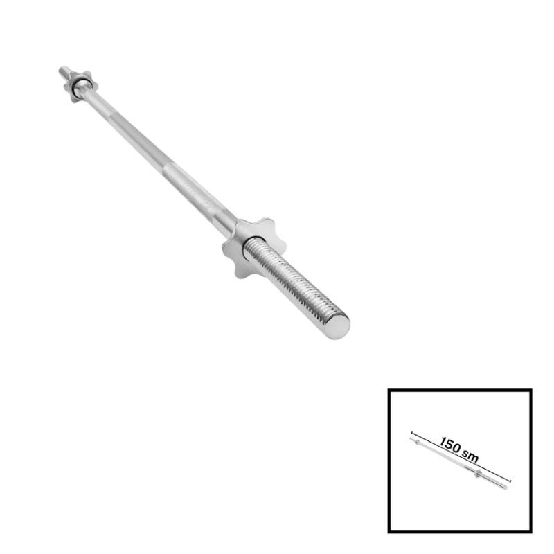 Гриф для штанги Gymnic F30, железо, 150 см Гриф для штанги Gymnic F30, железо, 150 см