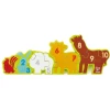 Развивающая игра Hape Numbers & Farm Animals Puzzle, 3+ лет