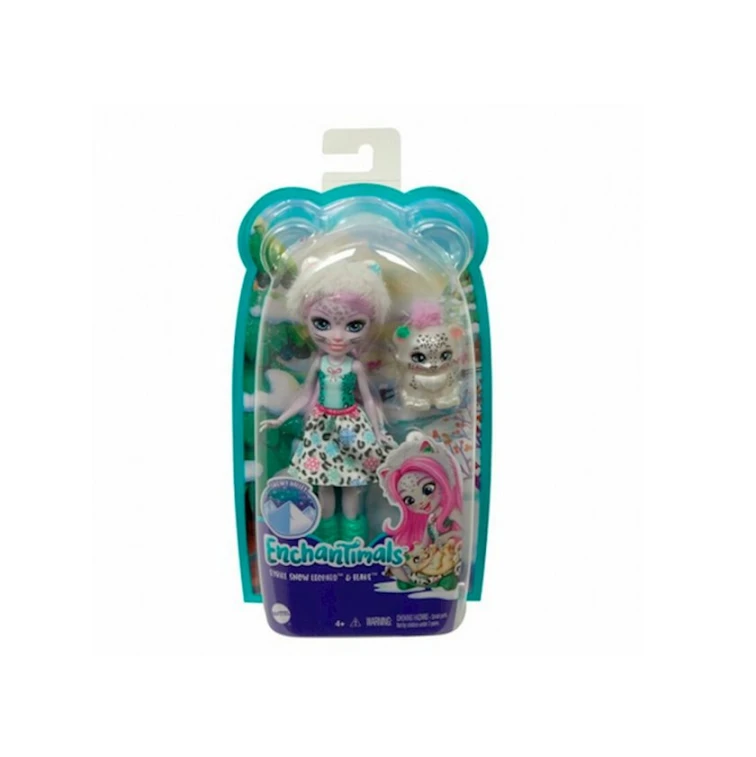 Kukla Enchantimals Qar bəbiri Sibil 15 sm, 4+ yaş Kukla Enchantimals Qar bəbiri Sibil 15 sm, 4+ yaş