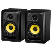 Studiya monitorları KRK Classic 5 qara/sarı