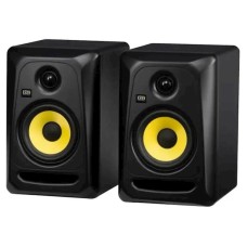 Studiya monitorları KRK Classic 5 qara/sarı
