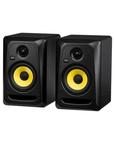 Studiya monitorları KRK Classic 5 qara/sarı