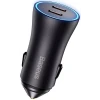 Автомобильное зарядное устройство Baseus Golden Contactor Pro CGJP000013 Dark Gray Автомобильное зарядное устройство Baseus Golden Contactor Pro CGJP000013 Dark Gray