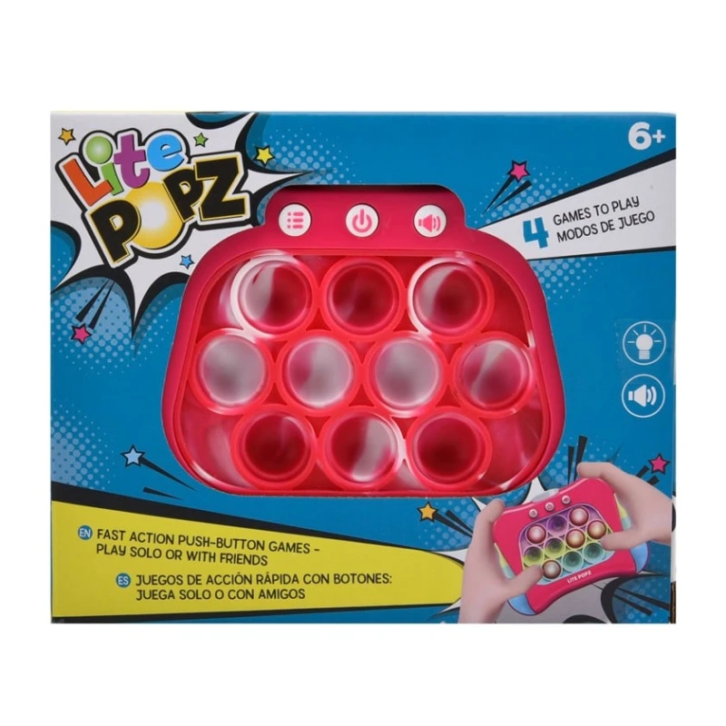 Игрушка-антистресс Lite Popz Push Button Fidget RC520F