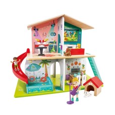 Kukla evi Hape Rock & Slide House Musical Doll House, 3+ yaş, 31 parça
