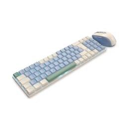 Клавиатура Redragon BS-8772CB, сине-бело-зеленая