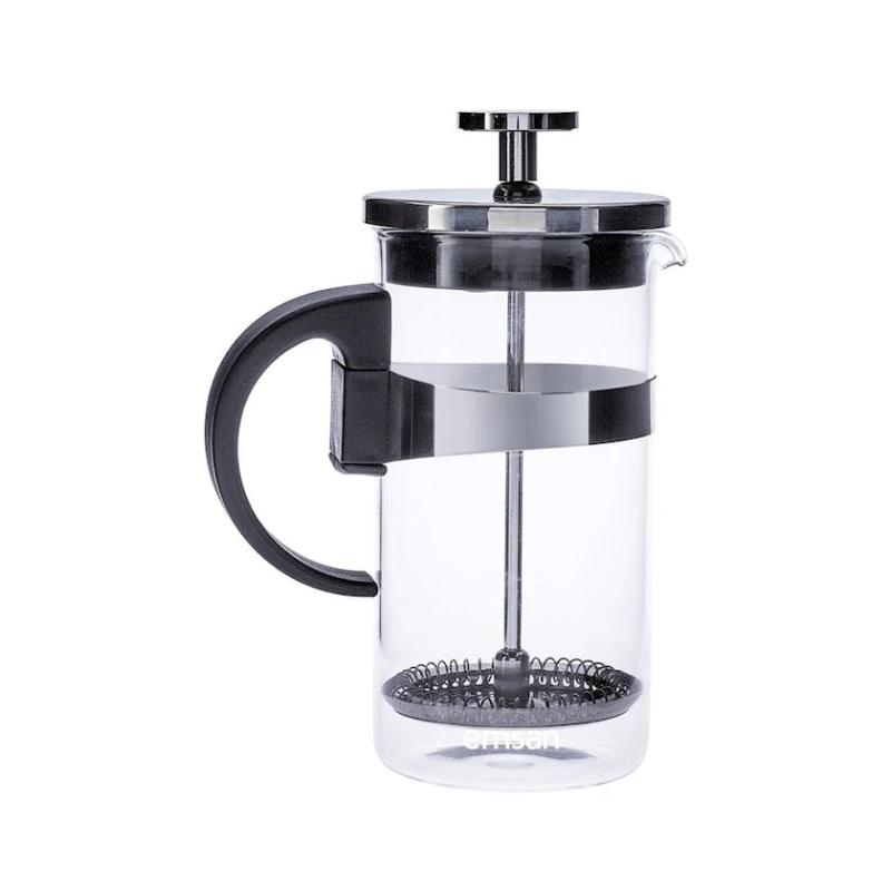 Френч-пресс Emsan Royal French Press, боросиликатное стекло, черный, 350 мл