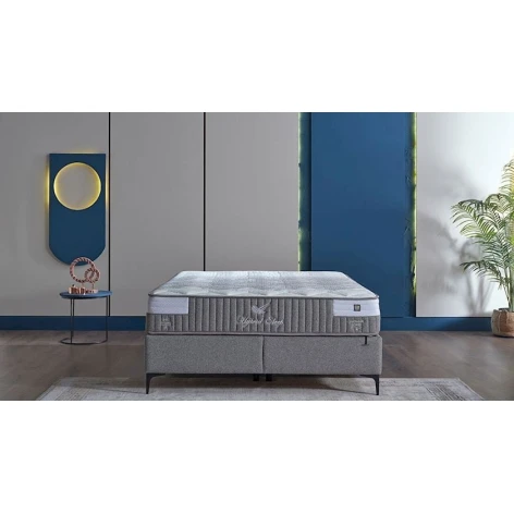 Döşək Bellona Hybrid Sleep, 160x200 sm, ağ/boz Döşək Bellona Hybrid Sleep, 160x200 sm, ağ/boz