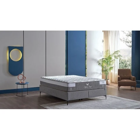Döşək Bellona Hybrid Sleep, 160x200 sm, ağ/boz Döşək Bellona Hybrid Sleep, 160x200 sm, ağ/boz