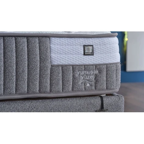 Döşək Bellona Hybrid Sleep, 160x200 sm, ağ/boz Döşək Bellona Hybrid Sleep, 160x200 sm, ağ/boz