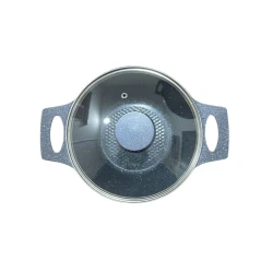 Набор кастрюль Z.H ZGH_00594, гранит, серый, 20/24/28/32 см