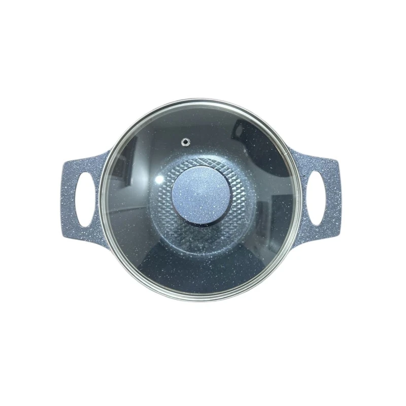 Набор кастрюль Z.H ZGH_00594, гранит, серый, 20/24/28/32 см Набор кастрюль Z.H ZGH_00594, гранит, серый, 20/24/28/32 см