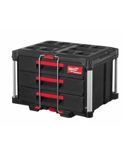Orqanayzerlə qutu Milwaukee Suitcase With 3 Drawer