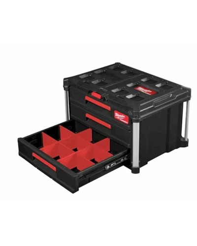 Orqanayzerlə qutu Milwaukee Suitcase With 3 Drawer