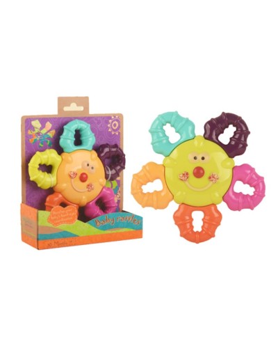 Çınqıldayan Konig Kids, 3+ ay, plastik, rəngarəng