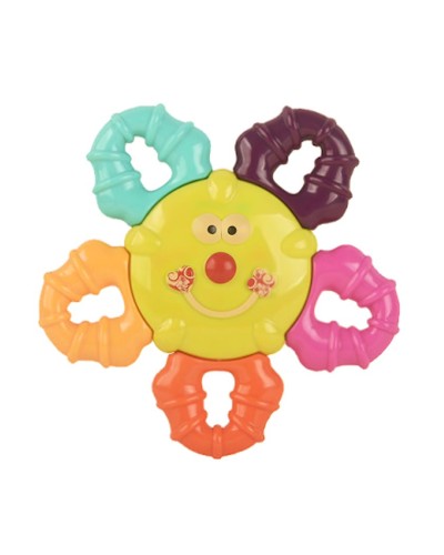 Çınqıldayan Konig Kids, 3+ ay, plastik, rəngarəng
