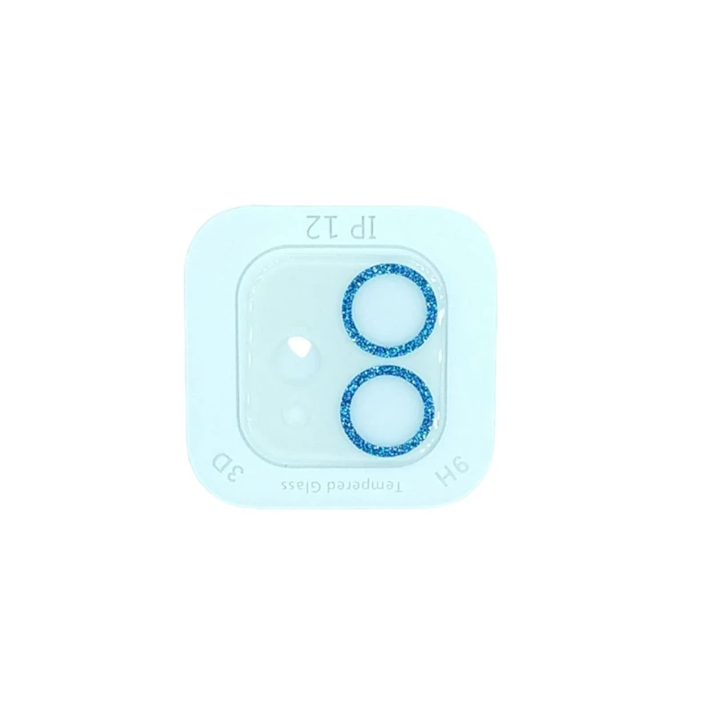Защитное стекло для камеры Apple iPhone 11/12 Mini Blue